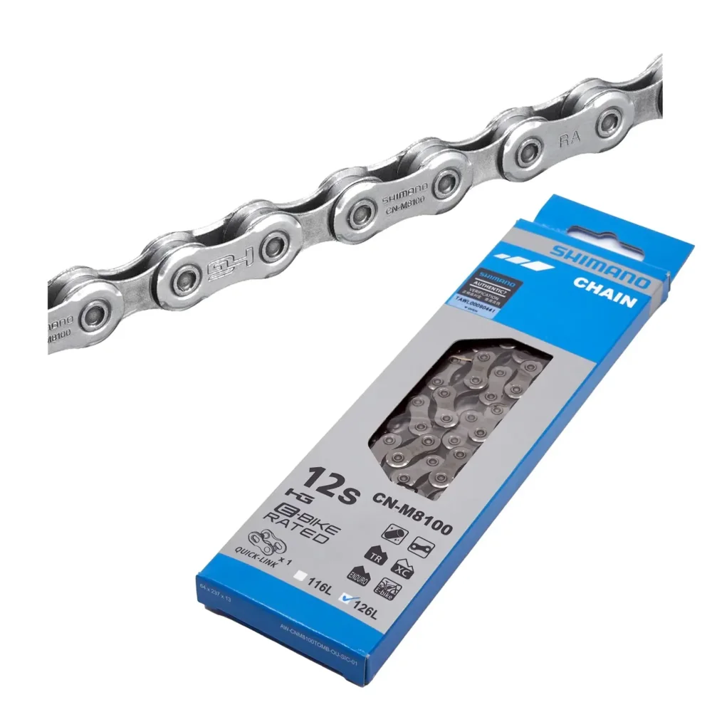 Cadena Shimano Deore XT CN-M8100 12V 126 Eslabones
