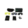 Lentes de Ciclismo Sportace Azul/Negro con 3 Cristales