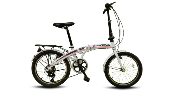 Bicicleta plegable urbana Oxea 7 velocidades - Usada