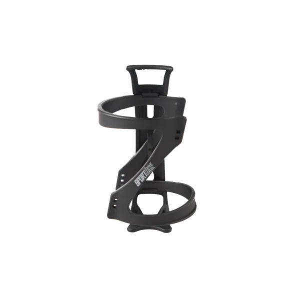 Porta caramañola Sportace de plástico negro para Bicicleta