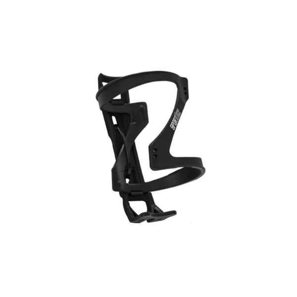 Porta caramañola Sportace de plástico negro para Bicicleta