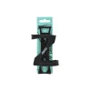 Porta caramañola Sportace de plástico negro para Bicicleta