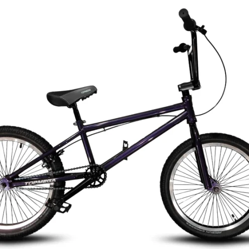 Bicicleta BMX Topmega para niños - Violeta