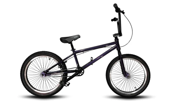 topmega-bmx-violeta-02 Bicicleta BMX Topmega para niños - Violeta