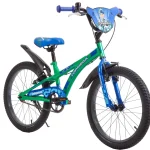 Bicicleta Infantil Topmega Speedmike Rodado 20 Verde/Azul 1V