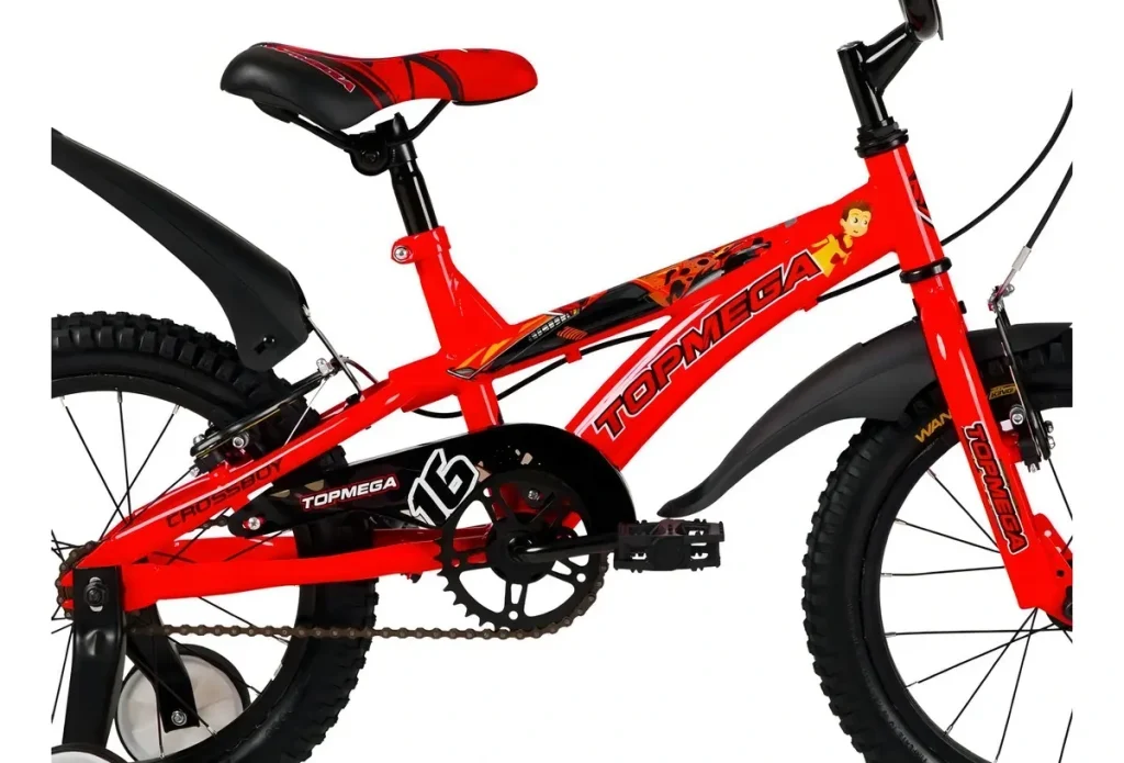Bicicleta Infantil Topmega Rodado 16 Crossboy con Rueditas