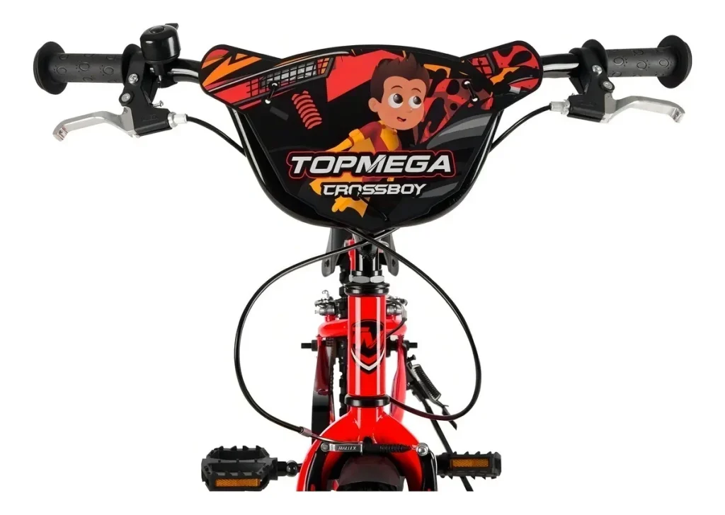 Bicicleta Infantil Topmega Rodado 16 Crossboy con Rueditas