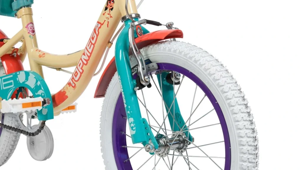 Bicicleta Infantil Topmega Flexygirl Rodado 16 Rosa con Canasto